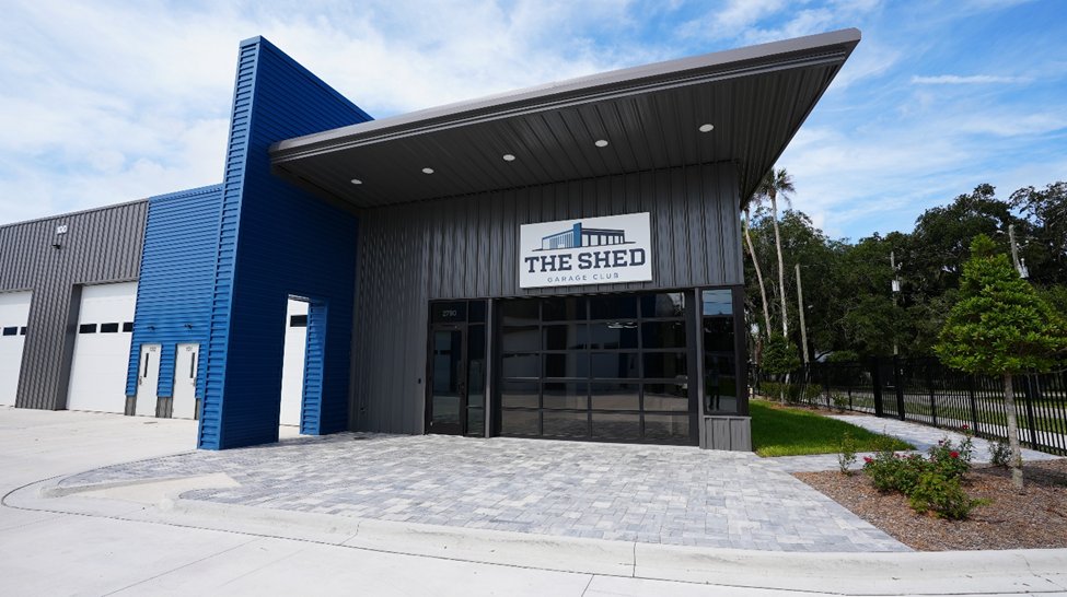 The Shed Garage Club Jacksonville FL — Impact Design Build LLC commercial general contractor flex space construction